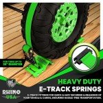 Rhino USA Heavy Duty Wheel Chock Tie Down Kit