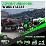 Rhino USA Heavy Duty Wheel Chock Tie Down Kit