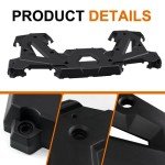 CPOWACE ATV Rear Back Rack for Polaris Sportsman