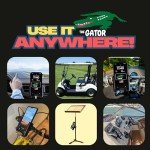 All-Metal Multi-Purpose Phone Holder for ATV & More