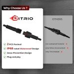 RGB Rock Lights with App Control for ATVs & Trucks