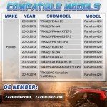 Fexhull ATV Seat for Honda Rancher 2010-2014