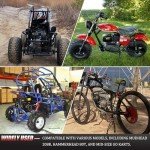 Go Kart 725 Torque Converter Drive Belt (3 Pack)