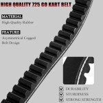Go Kart 725 Torque Converter Drive Belt (3 Pack)