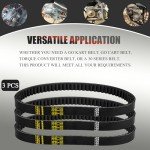 Go Kart 725 Torque Converter Drive Belt (3 Pack)