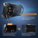 Nilight 120W LED Pod Lights - Flood/Spot Combo