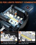 LEDMIRCY 4-Inch LED Pod Light Bar Kit
