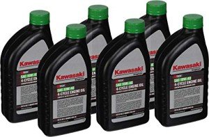 Kawasaki 10W-40 4-Cycle Engine Oil (6-Pack)
