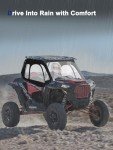 ZIDIYORUO Soft Upper Doors for Polaris RZR
