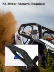 ZIDIYORUO Soft Upper Doors for Polaris RZR