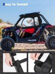 ZIDIYORUO Soft Upper Doors for Polaris RZR