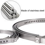 Stainless Steel CV Joint Boot Clamp Kit - 10PCS