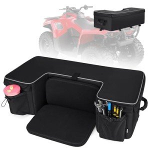 61L Waterproof ATV Storage Bag with Cushion