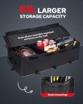 61L Waterproof ATV Storage Bag with Cushion