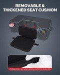 61L Waterproof ATV Storage Bag with Cushion