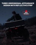 61L Waterproof ATV Storage Bag with Cushion
