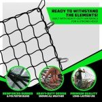 Rhino USA Bungee Cargo Net Set with Accessories