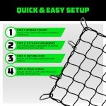 Rhino USA Bungee Cargo Net Set with Accessories