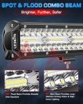 LEDKITO 20" LED Light Bar & 4" Pod Kit