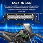 60W LED Light Bar for Dirt Bikes and ATVs