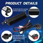 60W LED Light Bar for Dirt Bikes and ATVs