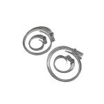 CV Boot Clamp Kit - Stainless Steel Universal Adjustable Axle Boot CV Joint Bands Drive Axle Shaft Joint Crimp Clamps 24Pcs(12pcs Large+ 12pcs Small)