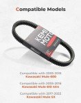 Heavy Duty KEMIMOTO UTV Drive Belt for Kawasaki