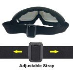 ATV Goggles and Neck Bandana Mask 2-Pack