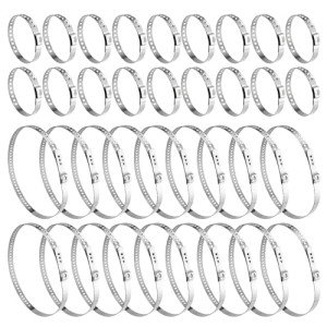 36 Pack Adjustable CV Boot Clamps - Stainless Steel