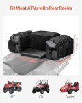 ATV Rear Storage Bag with Cooler, 74L Capacity