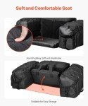 ATV Rear Storage Bag with Cooler, 74L Capacity