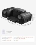 ATV Rear Storage Bag with Cooler, 74L Capacity