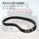 Polaris RZR ATV Replacement Drive Belt 3211162