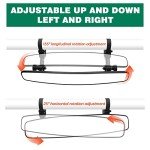 Adjustable Aluminum UTV Mirrors for Roll Cages