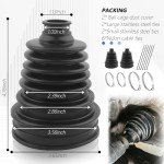 CV Boot Repair Kit for 19mm-24mm Shafts