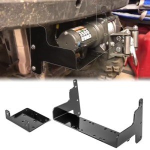 WeiSen Winch Mount Bracket for Polaris ATVs