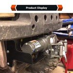 WeiSen Winch Mount Bracket for Polaris ATVs