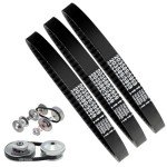 3 Pack Go Kart Drive Belts for 30 Series