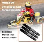 3 Pack Go Kart Drive Belts for 30 Series