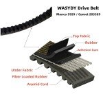 3 Pack Go Kart Drive Belts for 30 Series