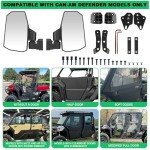 SHEJISI 2024 Can Am Defender Side Mirrors