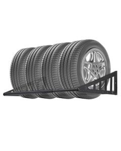 Adjustable Heavy-Duty Tire Rack for Garage Storage
