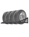 Adjustable Heavy-Duty Tire Rack for Garage Storage