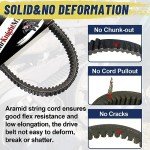 StarknightMT Heavy Duty ATV UTV Drive Belt