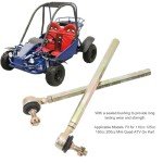 2PCS 10mm Forged Steel Tie Rods for Mini ATV