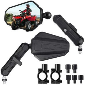 Adjustable ATV Motorcycle Rear View Mirrors