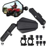 Adjustable ATV Motorcycle Rear View Mirrors