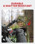 Adjustable ATV Motorcycle Rear View Mirrors
