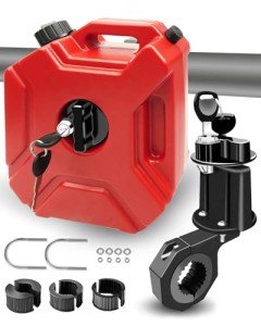 Locking Tank with Mounting Bracket for ATVs & More