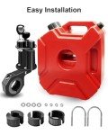 Locking Tank with Mounting Bracket for ATVs & More